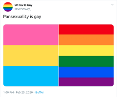 @UrFavGay_ on Twitter: Pansexuality is gay
