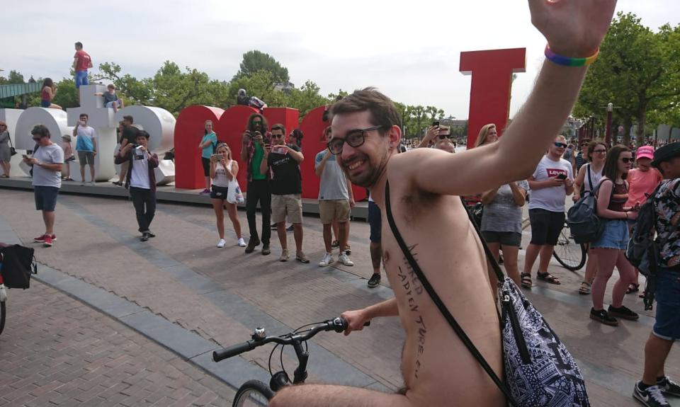 World Naked Bike Ride Amsterdam 2018